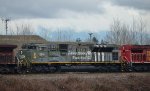 CP 6644, 8201 and 8637 E/B approaching the PoCo Intermodal Yard with a unit autorack train.